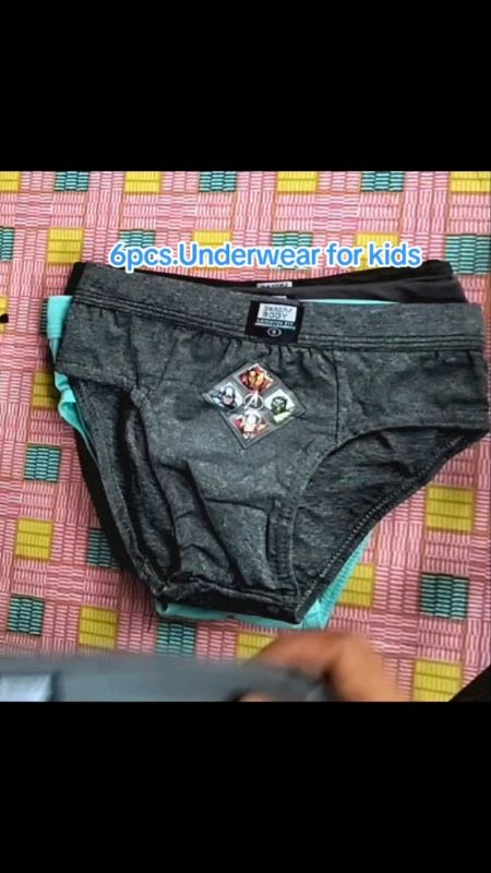 6pcs.Underwear for kids#kidsunderwear