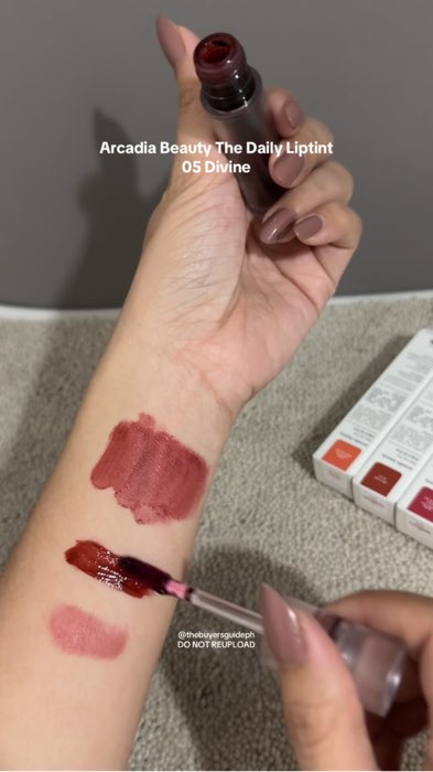 my first love sa Arcadia Beauty ❤️ #liptint #makeup #blush #lipstick