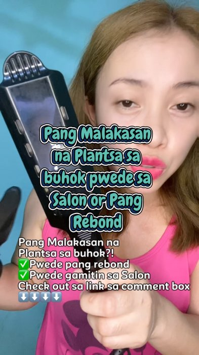 Pang malakasan na plantsa ss buhok pwede pang Rebond or gamitin sa Salon Wala pang 1k . #hairstraigthener #hairflatiron
