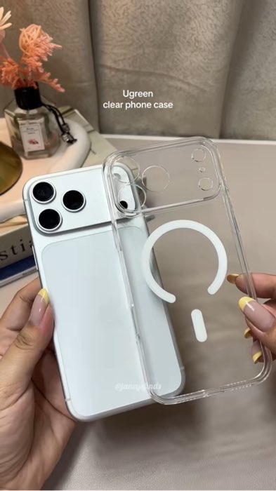 Ugreen premium case for 17 series ~ #Ugreen #clearcase #clearphonecase #phonecases #nonyellowing #magneticphonecase
