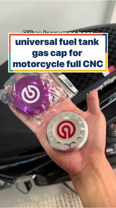 universal fuel tank gas cap for motorcycle full CNC #brembo #tankcover #universal #fyp