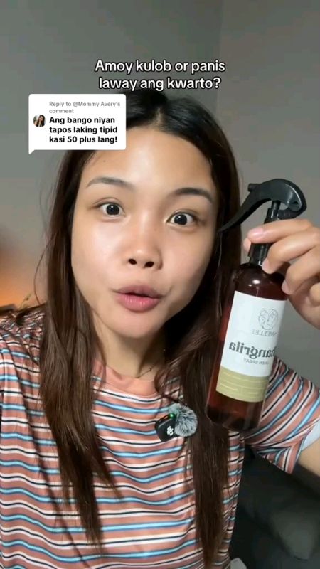Linen spray for rooms pampabango #linenspray #room #buynow #FreeCoinsInShopeeVideo #trending #MasMuraSaShopee #shopeeph #shopee #viral #fyp