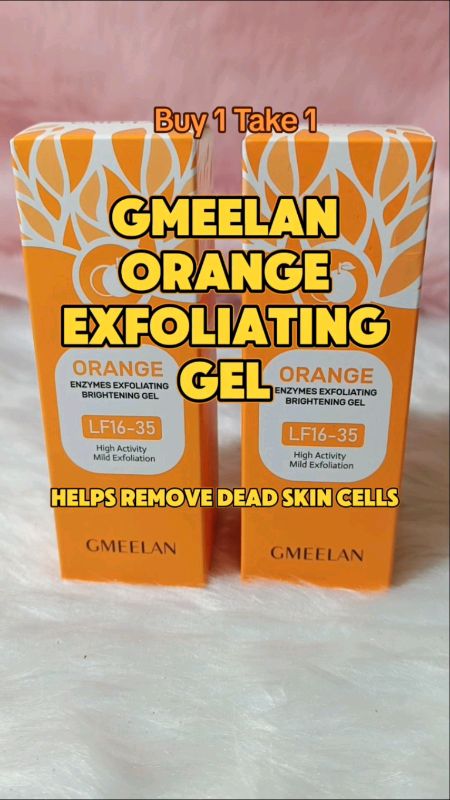 Gmeelan Orange Exfoliating Gel. #gmeelan