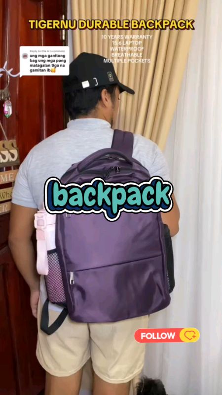 Waterproof backpack#HugotSaShoppe