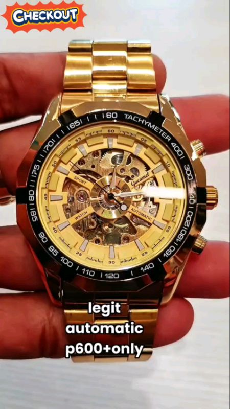 Forsining Mens Watch Sport Skeleton Stainless Steel Men Watch Automatic Mechanical Watches#MasMuraSaShopee #FreeCoinsInShopeeVideo #ShopeePHPayDaySale