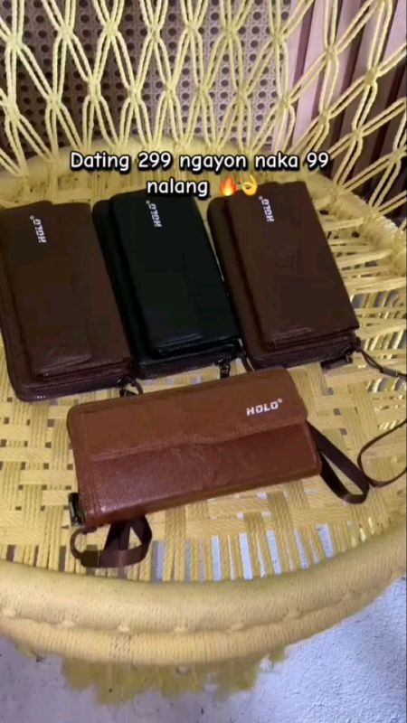 #HOLO Men's Wallet Business Style Multi Card PU Large Capacity Mobile Phone Bag#HugotSaShopee #MasMuraSaShopee