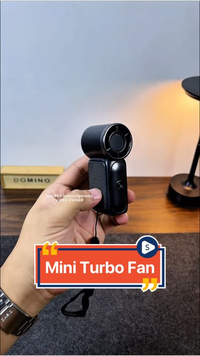 Mini Turbo Fan #miniturbofan #minifan #turbofan #portablefan #fan #gaiatop #gaiatopminifan