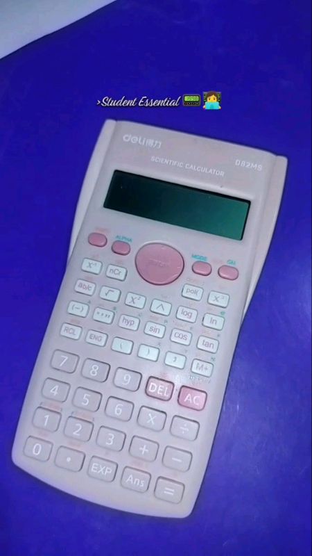 Student Essential 📟👩‍💻 #scientificcalculator #studentessential #calculator #MasMuraSaShopee #FreeVoinsInShopeeVideo #deli #fyp