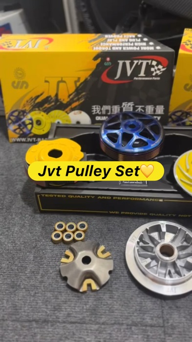 Jvt Pulley Set💛 #MasMuraSaShopee #FreeCoinsInShopeeVideo #jvt #pulleyset #motorparts #motor