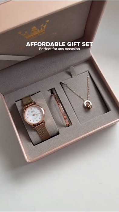 gift ideas 🎁✨ #gift #christmas #Birthday #olevs #watch #bracelet #necklace #foryou #trending #fyp #trend #viral #MasMuraSaShopee  #HugotSaShopee