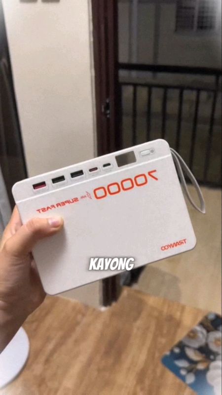Bagyo? Walang kuryente? Tranyoo 70,000 mAh to the rescue! ⚡🔥#MasMuraSaShopee#ShopeePHCommsXTRA#shopeeph #shopeefinds #shopeehaul