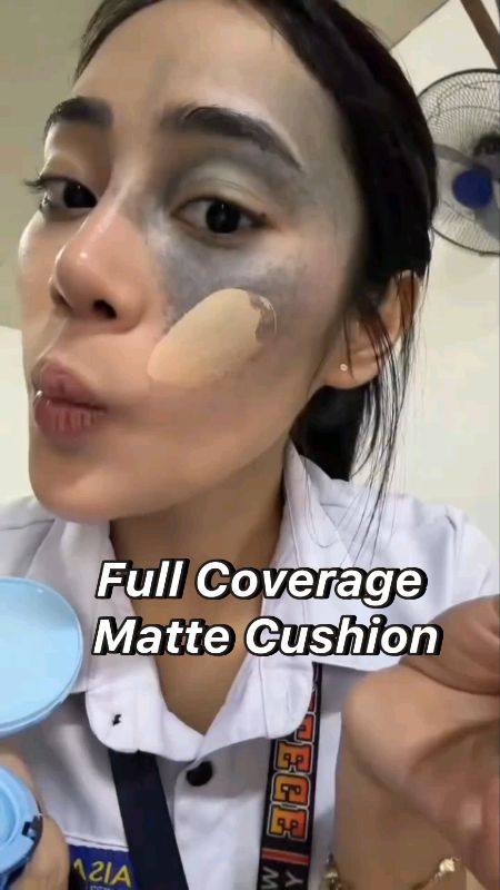 Skintific Full Coverage Matte Cushion Foundation Concealer #skintific #fullcoverage #mattecushion #fullcoveragefoundation credits to the owner