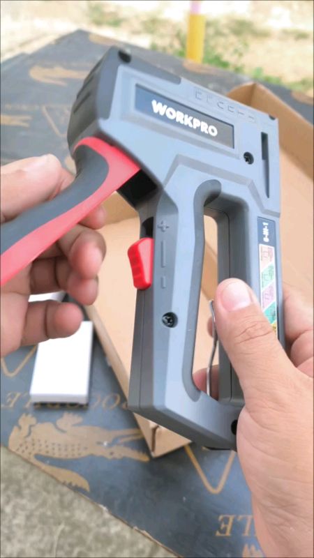 Workpro 6-in1 Stapler Heavy Duty Tacker with Nailer #tacker #stapler #Workpro #tools #DIY