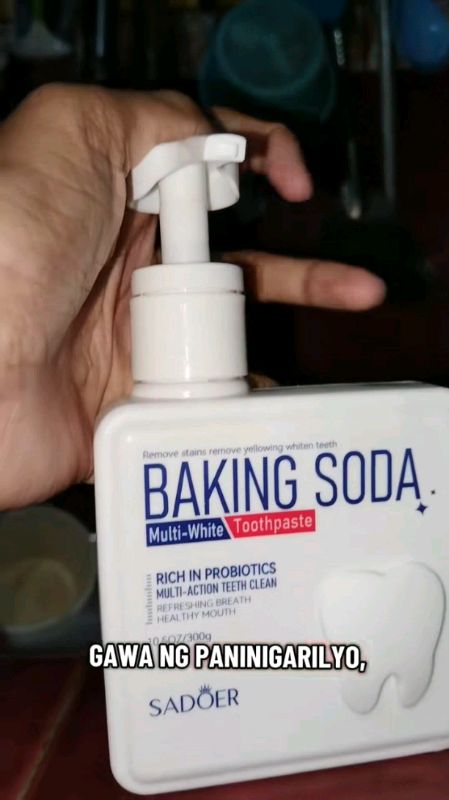 #Sadoer#BakingSoda#Toothpaste