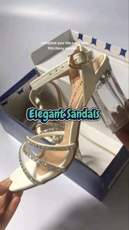 adds more extras with your fit! #heeledsandals #sandals #highheels #elegant
