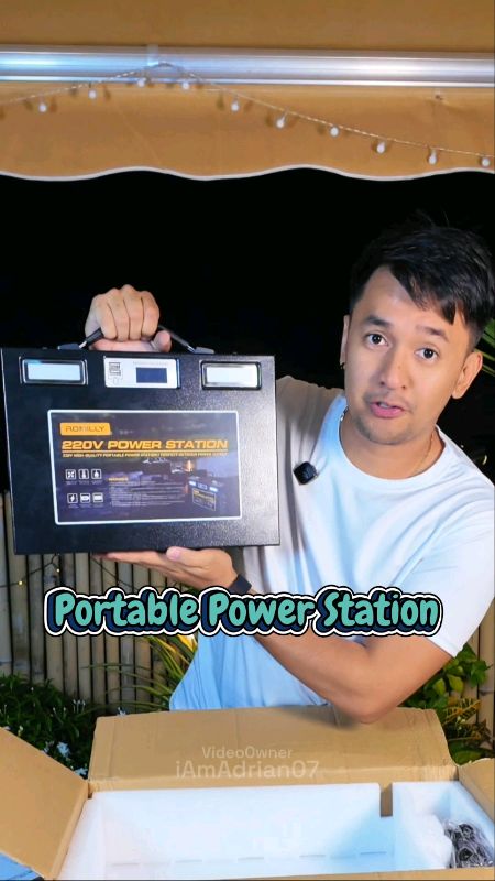 500Watts Power Station ⚡️  #powerstation #powerbank #solarpower #batterypack #lithiumbattery