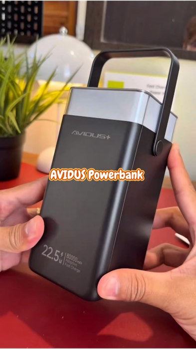 ￼AVIDUS SU120 Ultra-Large Capacity 120000mAh Powerbank LED Lights SCP 22.5W Two-way fast charging COD #paydaysale #trending
