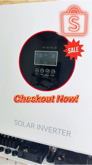 Solar Hybrid Inverter #demuda #solar #hybrid #inverter #MasMuraSaShopee #FreeCoinsInShopeeVideo #musthave #energy