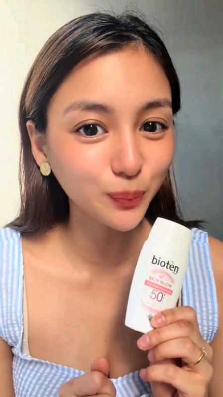 Bioten Brighten Face Skin Glow UV Fluid SPF50+ 50mlI Lightweight Sunscreen Skin Repair Bright
