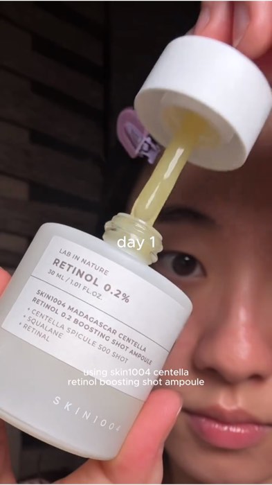 ￼SKIN1004 Madagascar Centella Retinol 0.2 Boosting Shot Ampoule 30ml