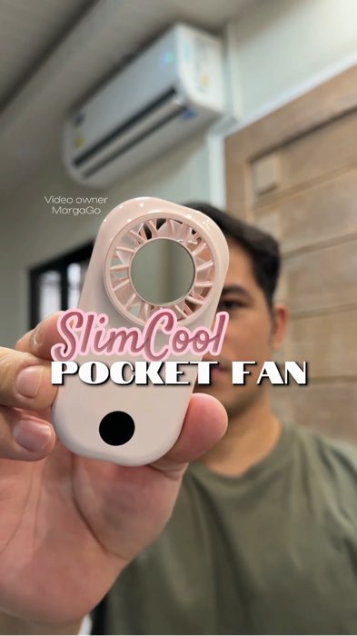 Ang Cute Pocket fan #fanforkids #minifan #pocketfan #minisizefan #fan #efan #orashare #slimcoolfan #turbofan #portablefan