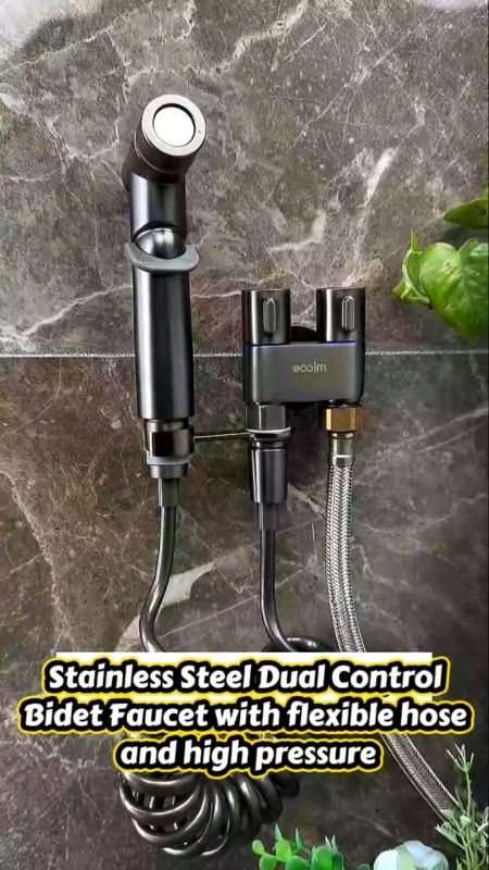 BIDET SPRAYER SET DOUBLE OUTLET #ShopeePHPaydaySale #FreeCoinsInShopeeVideo #MasMuraSaShopee #AteMyrnRecos #bidet #spray #double #outlet