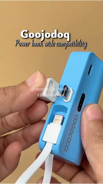 #goojodoq #minipowerbank #powerbank #goojodoqpowerbank #FreeCoinsInShopeeVideo #MasMuraSaShopee