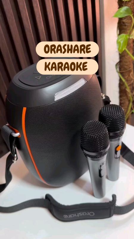 ORASHARE BSH04 KARAOKE BLUETOOTH SPEAKER #orasharebsh04 #karaokespeaker #bluetoothspeaker #speakerwithmicrophone #vshop #vhylleshop #FreeCoinsInShopee