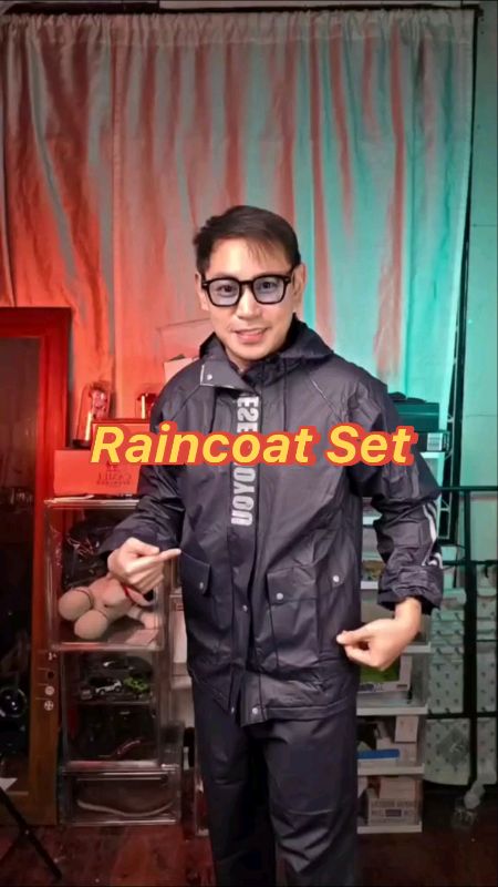 Reflective Raincoat Set For Motorcycle #viral #trending #fyp #raincoat #MasMuraSaShopee #heavyduty #highquality