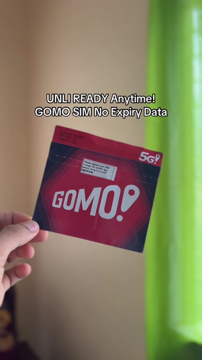 Enjoy fast, reliable internet anytime without worrying about expiring data. Sulit for daily use, travel, work, and backup internet needs. #gomosim #5G