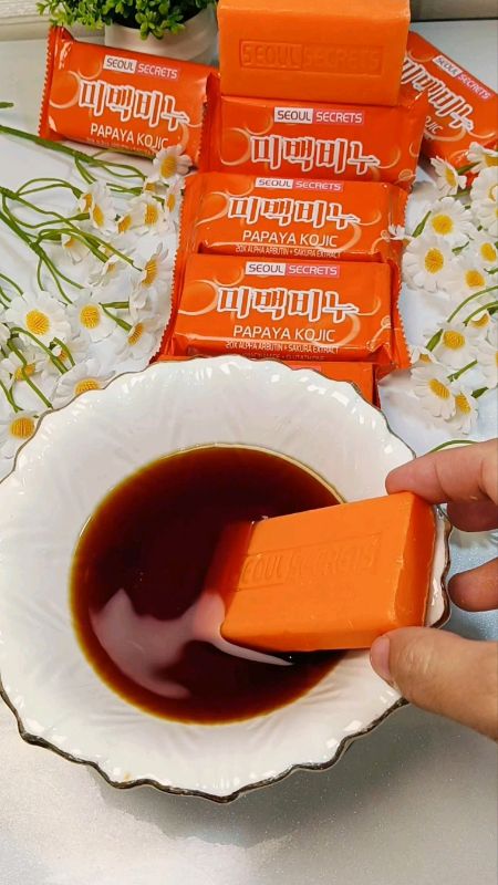 papaya Kojic papaya20x whitening soap