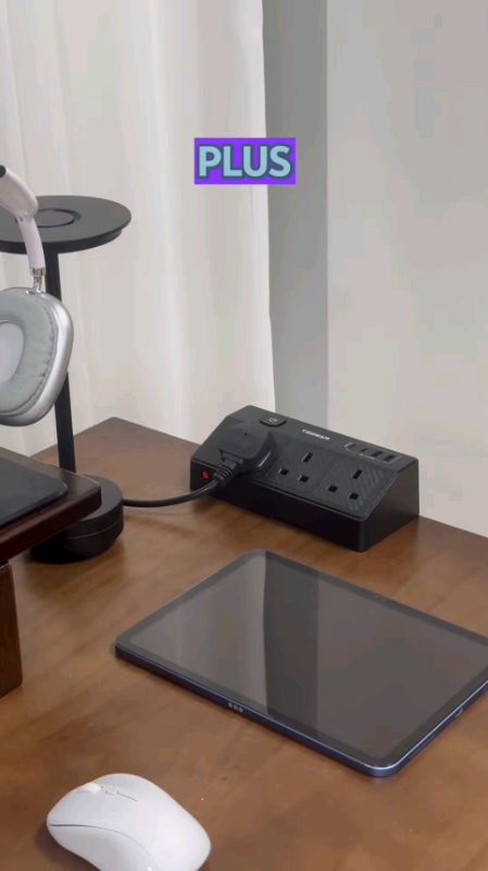 Desk Clamp Extension Cord #powerstrip #extensioncord