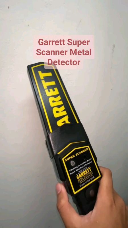 #Garrett #SuperScanner #MetalDetector #Security #MasMuraSaShopee