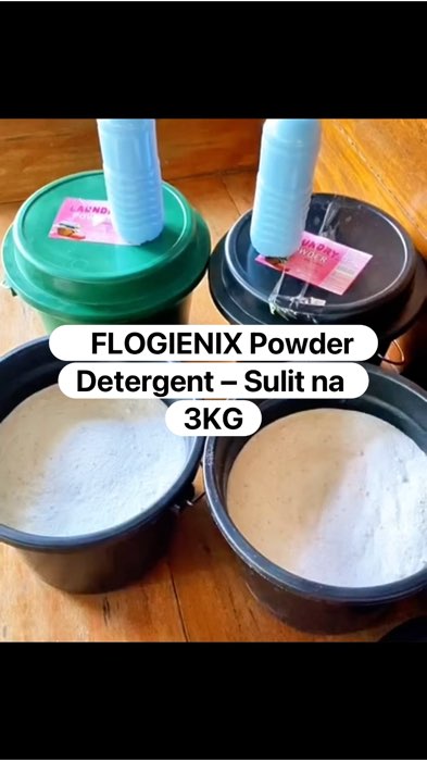 Powder detergent with fabcon for clean and fresh-smelling clothes. Sulit na 3KG pack para sa maraming labada. #laundrypowder #powderdetergent #soap