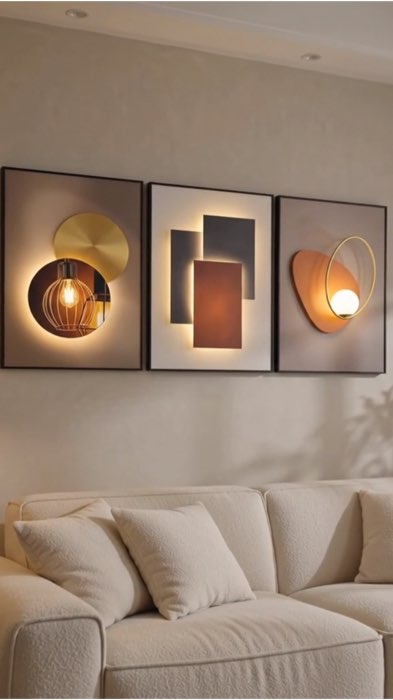 3 pcs wall art abstract #walldecor #wallart #abstractwalldecor