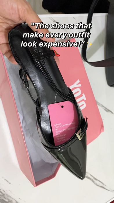 Yoto Retro Stiletto Heels Women’s Shoes #ShopeeFinds #shoes #ShopeeBudol #OfficeOOTD #OfficeShoes #ootdph #WorkwearPH #corporategirlie #stiletto