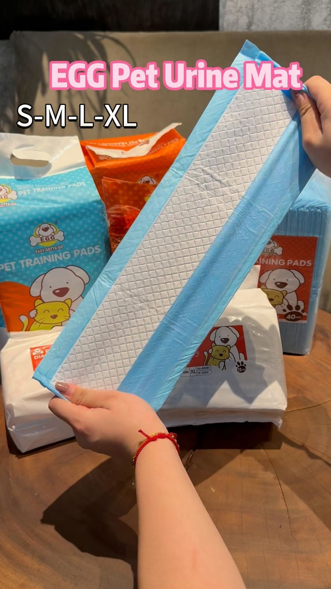 EGG pet urine pad, the most popular in the store, with a complete range of sizes and good absorbency. Come and try it out now~#egg #PMT