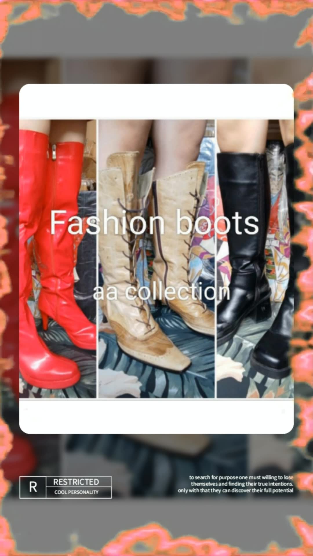 Fashion boots #fashion #boots #shoes #footwear #rubberboots #rainboots #koreboots #fyp #trending #ctto #faefinds