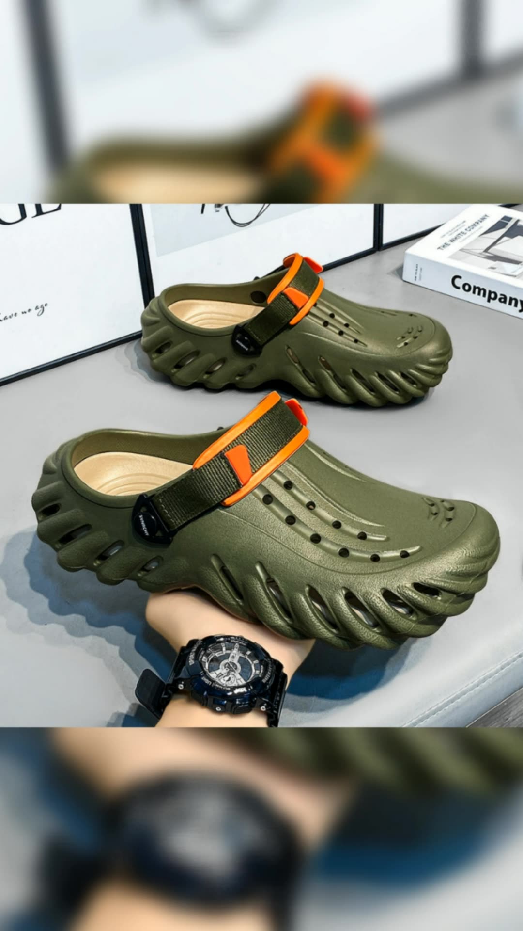 New sandals for men fashion soft waterproof eva casual outdoor beach slippers indoor home sandals #sandals #men #shoes #beach #slipper #evaclothes