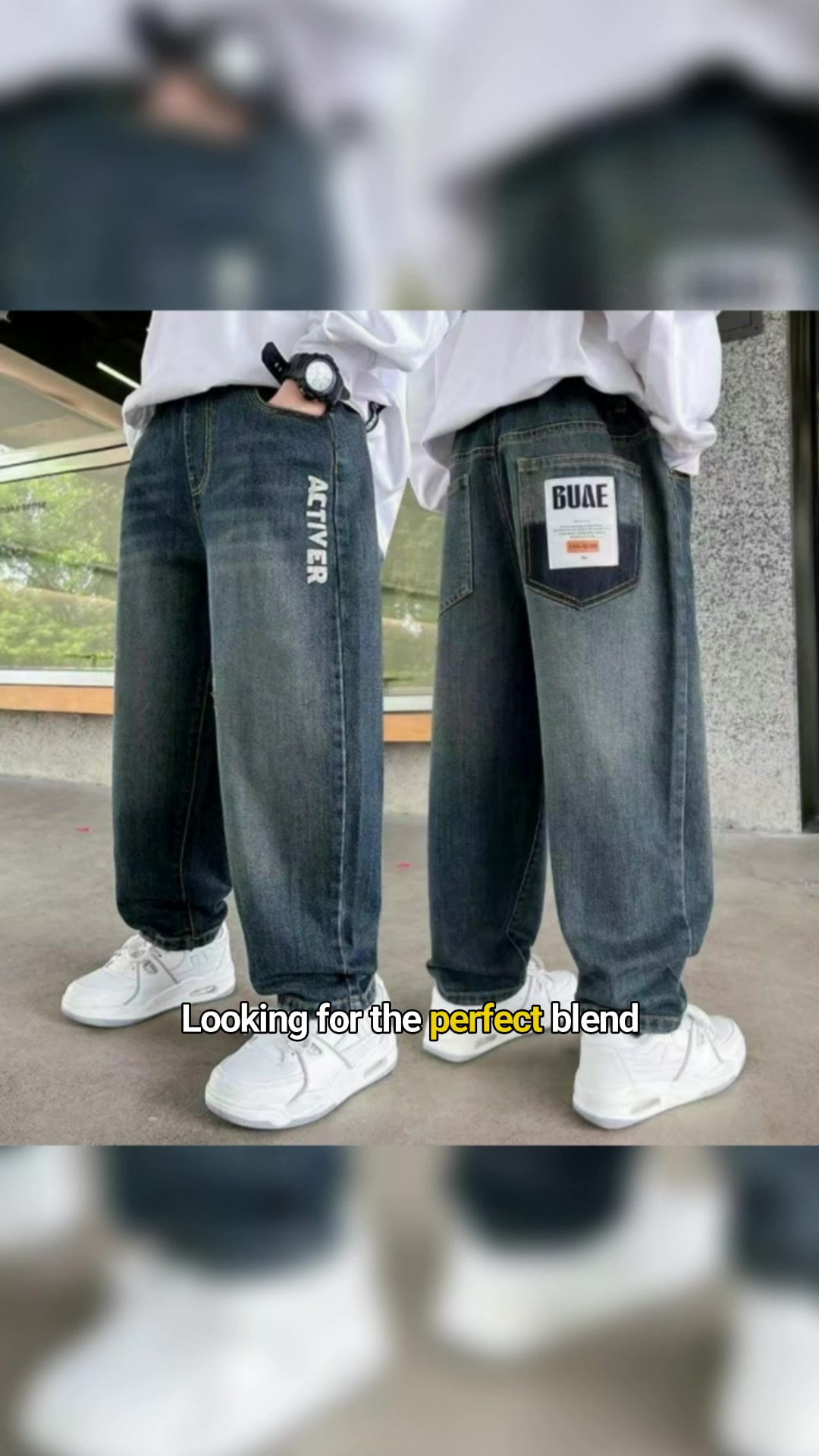 Straight Leg Jeans for Kids Boys 7-16yrs New Loose Jeans Wide Leg Trousers Baggy Pants Denim Jeans #MasMuraSaShopee #FreeCoinsInShopeeVideo #pants #fyp