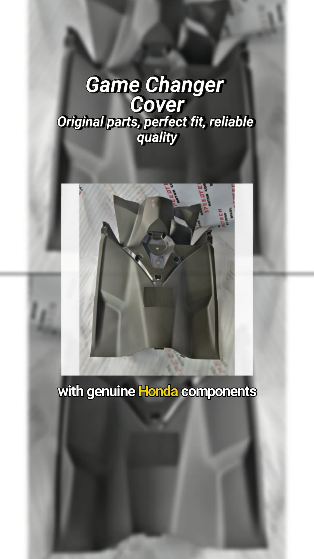 CLICK 150i V2 / GAME CHANGER COVER INNER LOWER (HPI) (GENUINE: 81141-K59-A70ZA) #MasMuraSaShopee #Honda #CLICK #gamedealer #shopeehondaclick