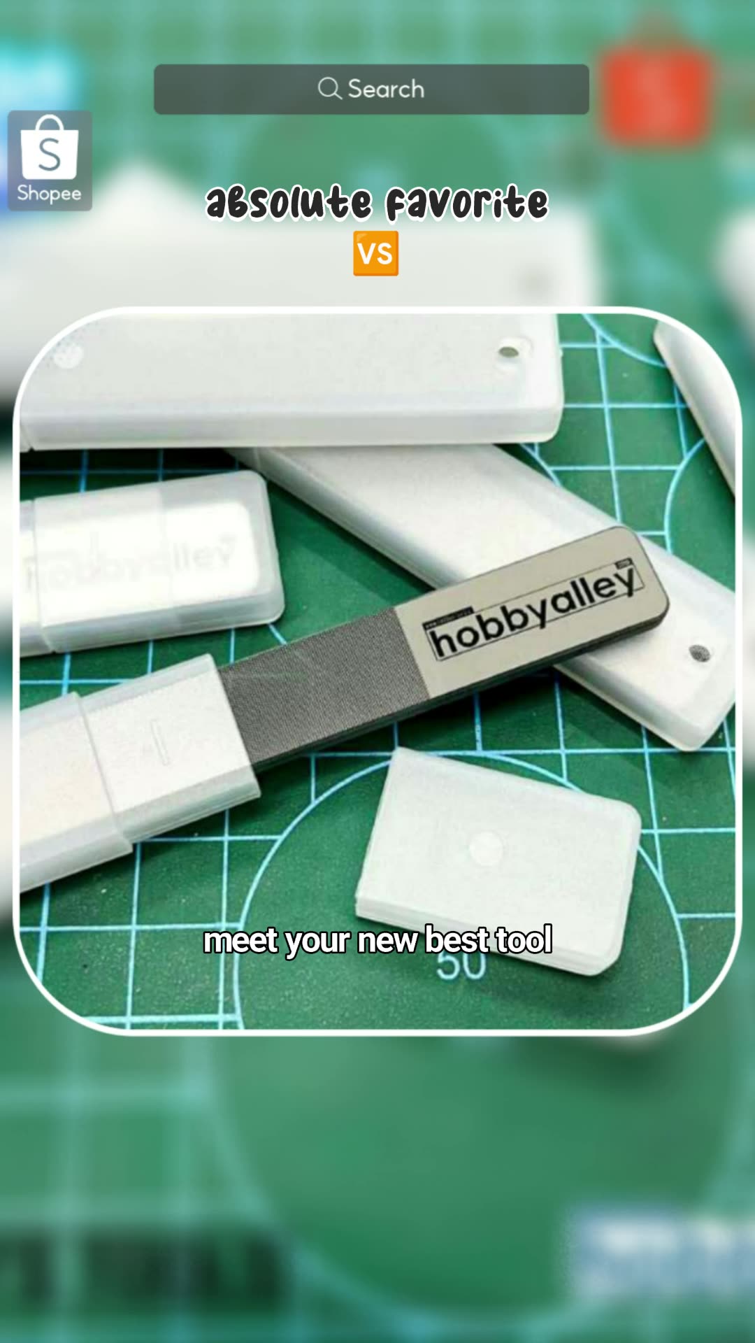 [hobbyalley] BUILDERS' TOOLS - NANO GLASS FILE (MIRROR BLACK)