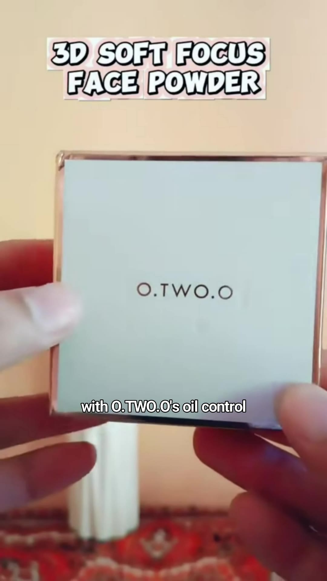 O.two.o Face powder oil control #facepowder #fyp #otwoo