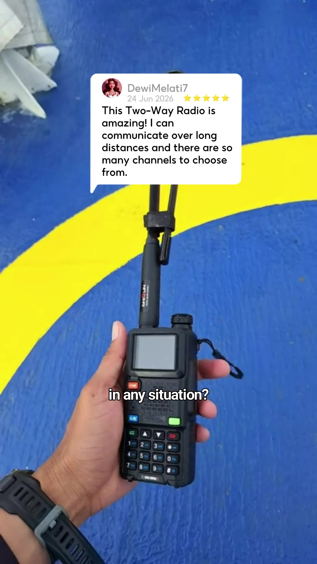 Baofeng UV 5R Walkie Talkie #baofeng #uv5r #walkietalkie #shopee #MasMuraSaShopee
