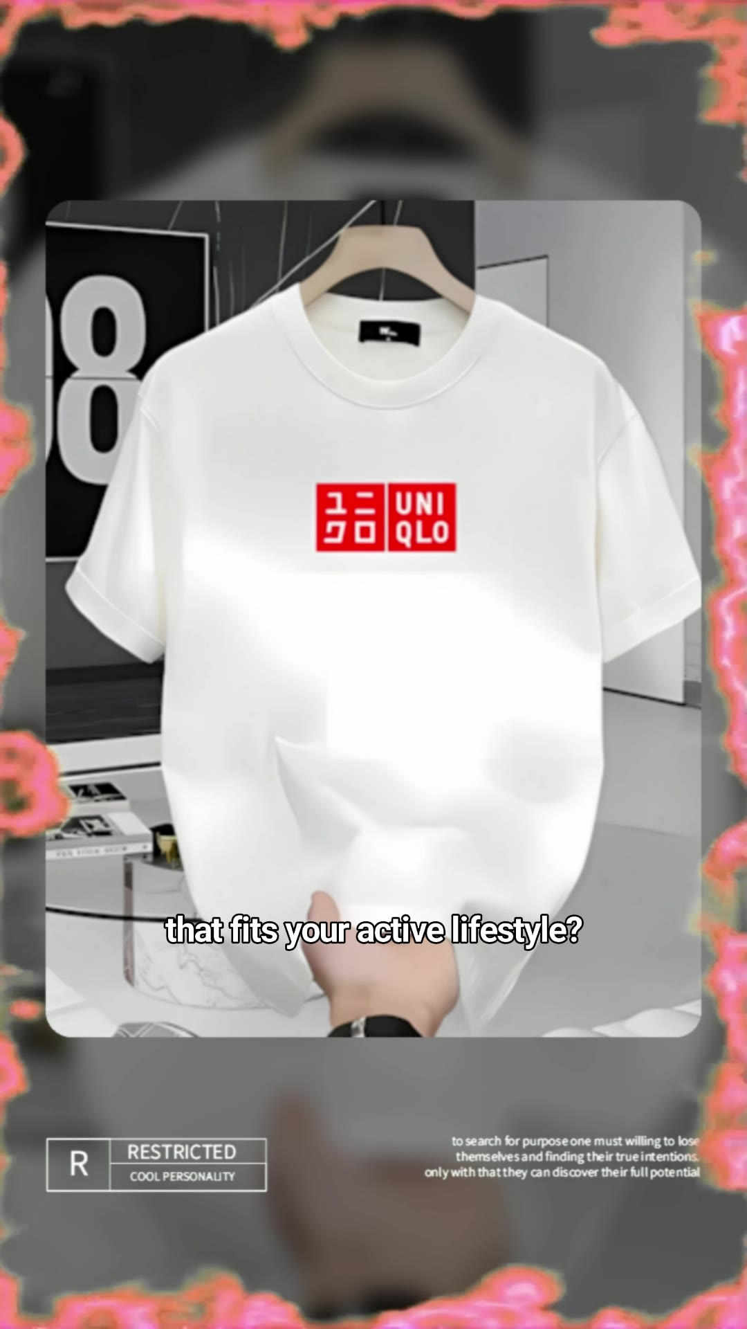 Men's 100% cotton T-shirt - Simple UNIQLO style - Versatile basic casual piece #FreeCoinsInShopeeVideo #MasMuraSaShopee